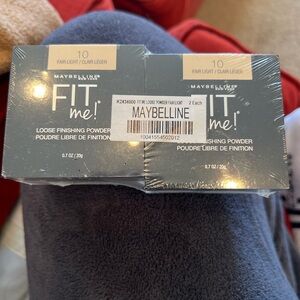 Maybelline Fit Me! Loose Finishing Powder Shade 10 Fair Light – Set of 2 New